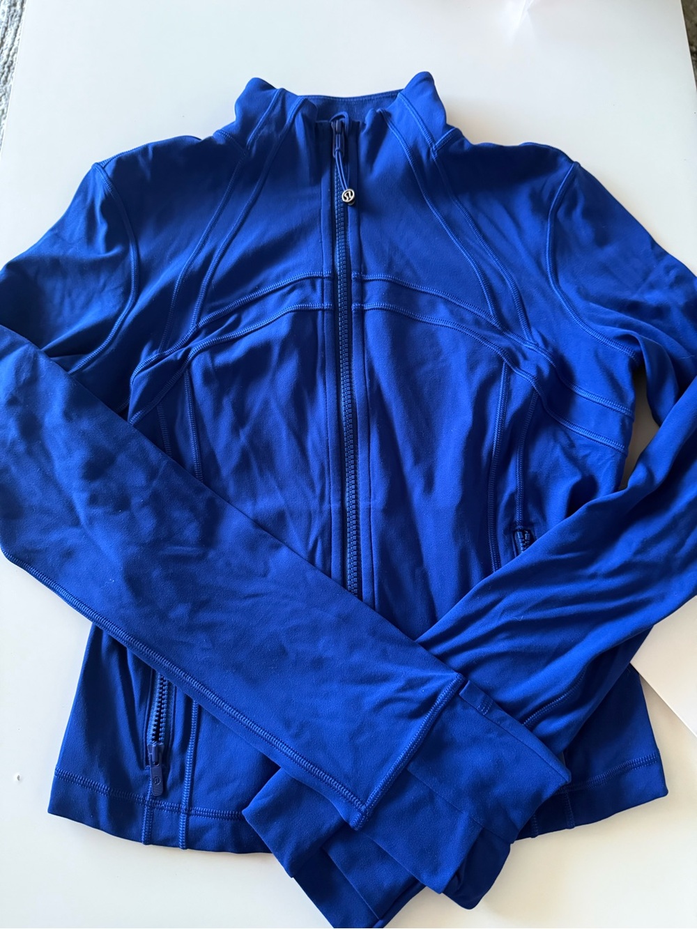 Lululemon Define Jacket Cropped Riverside Size 6 NWT